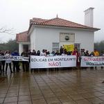 Protesto em Montejunto