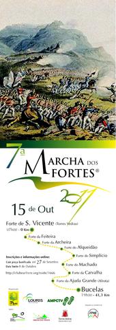 Cartaz da 7ª Marcha dos Fortes®