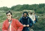 1986- Passeio Meco-Cabo Espichel. Reconhecem-se Paula Veloso, Tó Zé Damásio e Carlos Cerdeira