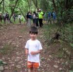 Rio Alva - Início da caminhada- O Zé Pedro, de 6 anos