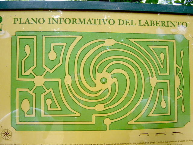 Segovia Granja labirinto