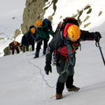 Subindo o corredor encordados